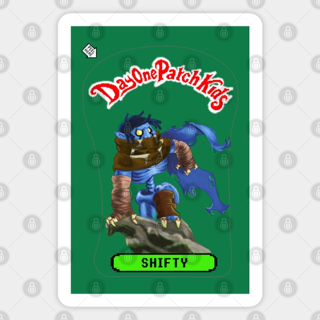 Day One Patch Kids No.7 ( Shifty ) Magnet by RottenTanuki